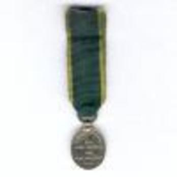 Miniature Silver Medal (with King George V effigy) Reverse