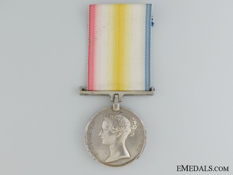 Silver Medal (for the Battle of Hyderabad) Obverse