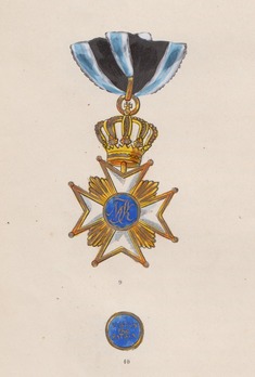 Military Order of Max Joseph, Grand Cross Obverse & Reverse Centre Medallion