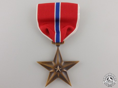 Bronze Star (Engraved) Obverse