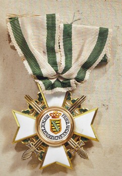Order of Merit, Type I, Military Division, I Class Knight Obverse