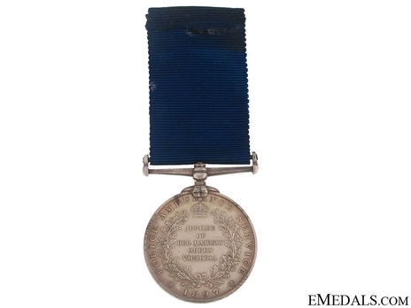 Bronze Medal (for Police Ambulance) Reverse
