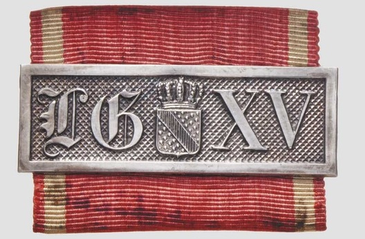 Military Long Service Bar, II Class (1868-1913, for 15 years) Obverse