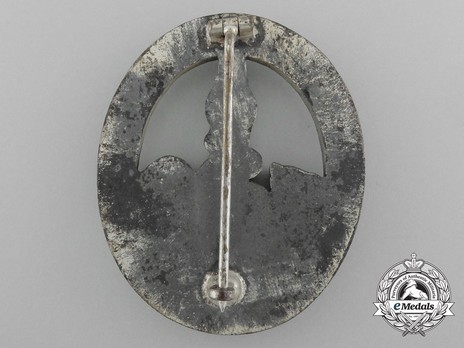 Anti-Partisan Badge, in Silver (by Steinhauer & Lück) Reverse