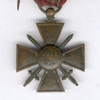 Bronze Cross (1914-1915) Reverse