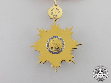 Order of Military Merit, Type IV, II Class (Eulji) Reverse