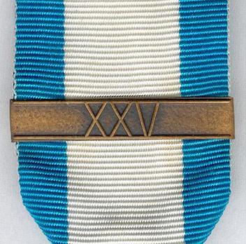 War Veterans Association Medal of Merit (with clasp) Obverse