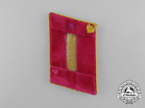 NSDAP Ober-Befehlsleiter Type IV Reich Level Collar Tabs Reverse