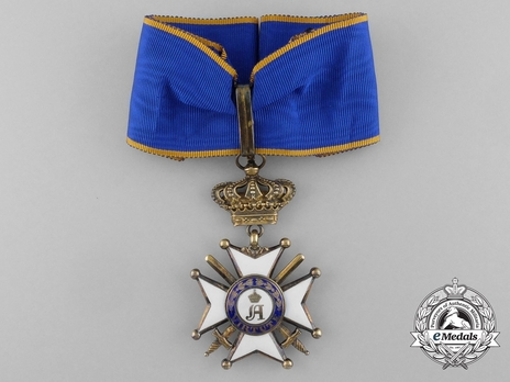 Order of Civil and Military Merit of Adolph of Nassau, Grand Officer, in Gold (Military Division)