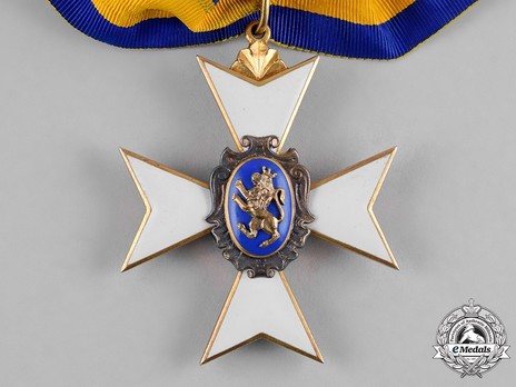 Schwarzburg Duchy Honour Cross, Civil Division, I Class Honour Cross (in gold) Obverse