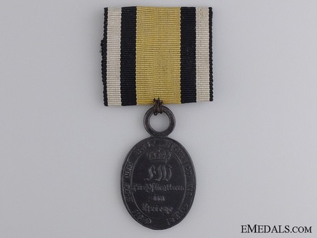 Commemorative War Medal, 1813-1815, for Non-Combatants (1815 version) Obverse