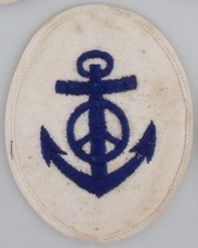 Kriegsmarine Maat Motor Transport Insignia (embroidered) Obverse