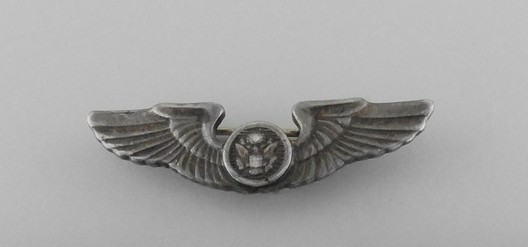 Miniature Basic Wings (with sterling silver) Obverse