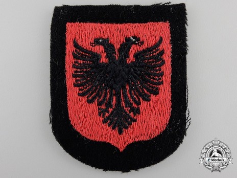 Waffen-SS Albanian Volunteer Arm Shield Obverse