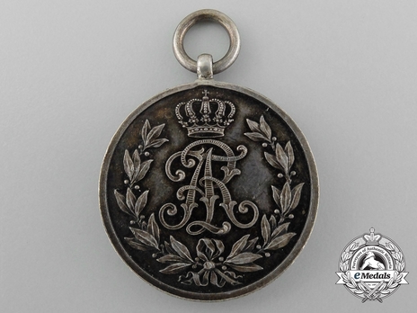Friedrich August Medal, in Silver Obverse