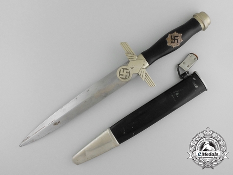 RLB 2nd Pattern Lower Ranks Dagger Obverse with Scabbard