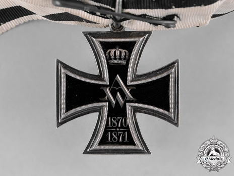 Cross of Merit for Women and Girls, 1870/1871 (stamped "GODET 800")