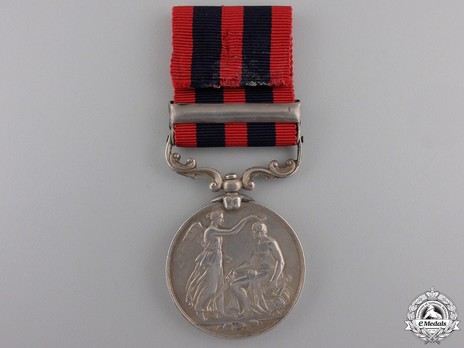 Silver Medal (with "LOOSHAI" clasp) Reverse