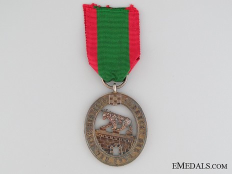 Order of Albert the Bear, I Class Knight (in silver gilt) Reverse