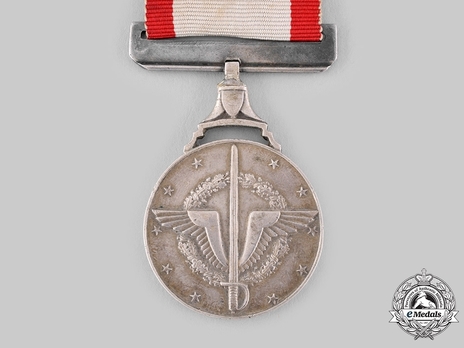 Medal of Military Duty, in Silver, II Class (1955-1959)