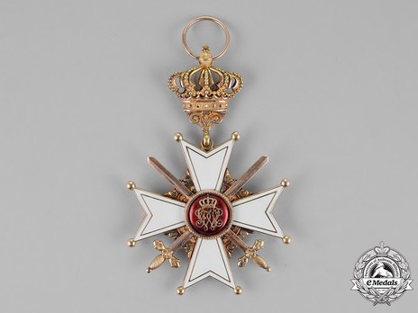 Order of Berthold I, Grand Cross with Swords (in gold) Obverse