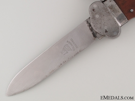 Luftwaffe Gravity Knife (Prewar version) Reverse Blade