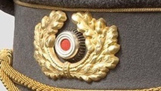 German Red Cross General's Cockade & Wreath Insignia Obverse