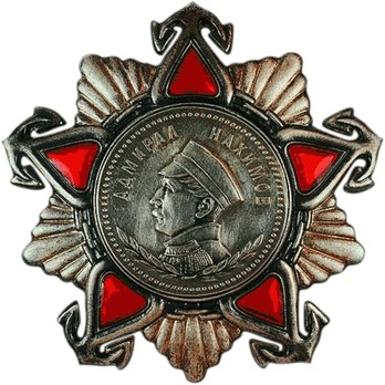 Order of Nakhimov II Class Medal (1992 issue) Obverse