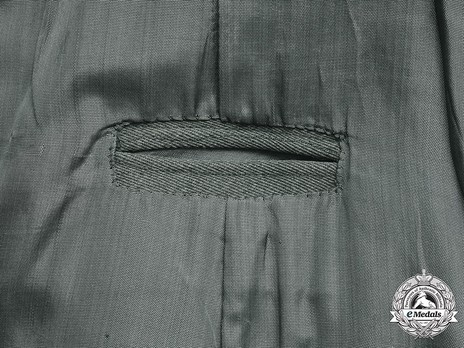 German Army General's Field Tunic Interior Detail