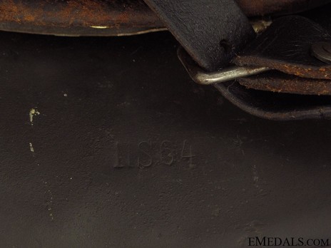 German Army Steel Helmet M40 (Double Decal version) Stamp Detail