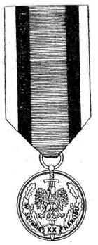 Medal for Service to the Nation, II Class Obverse