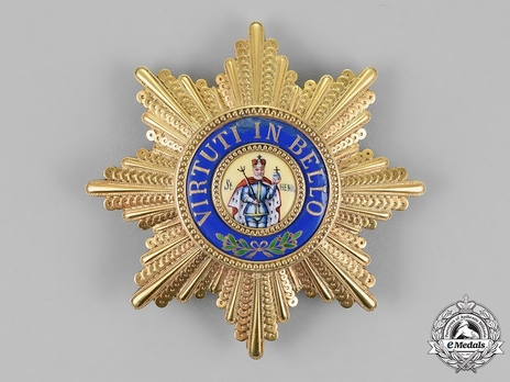 Military Order of St. Henry, Type III, Grand Commander Breast Star (in silver gilt) Obverse