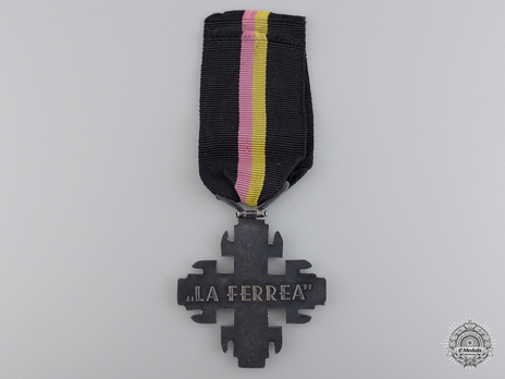 Silver Cross (with silvered tombac) Reverse