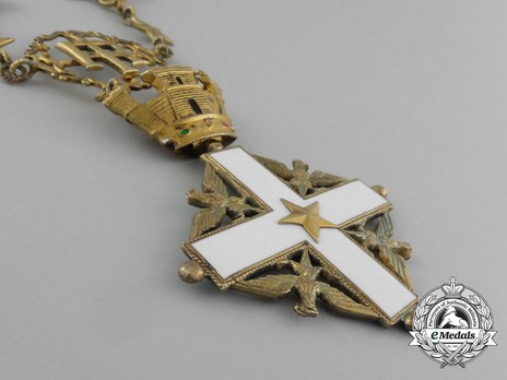 Order of Merit of the Italian Republic, Type I, Collar Reverse