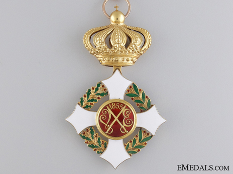 Military Order of Savoy, Type II, Commander Reverse