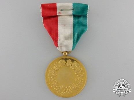 Medal for Civil Valour, in Gold Reverse