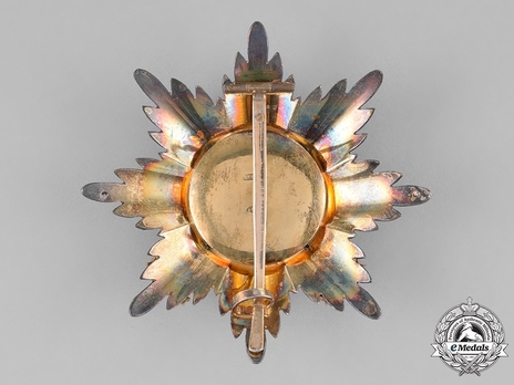 Order of Saint Stanislaus, Type II, Military Division, I & II Class Breast Star 