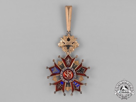 Order of the White Lion,Civil Division, II Class Grand Officer Neck Badge Reverse
