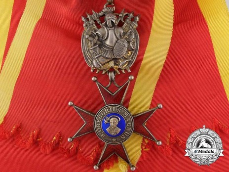 Order of St. Gregory the Great, Grand Cross, Military Division Obverse