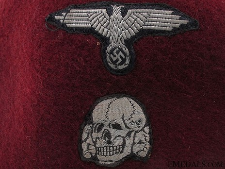 Waffen-SS Dress Fez Detail