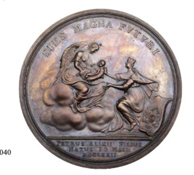 Bronze Table Medal Reverse 