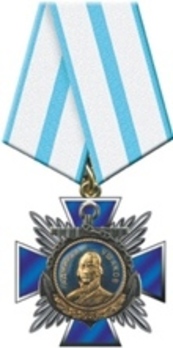 Order of Ushakov Silver Cross (2010 issue) Obverse