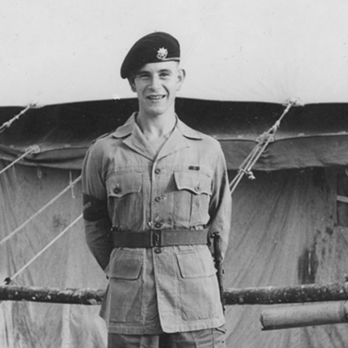 Pte. Terrance Watson E. Yorks served in Malaya in December 1953.