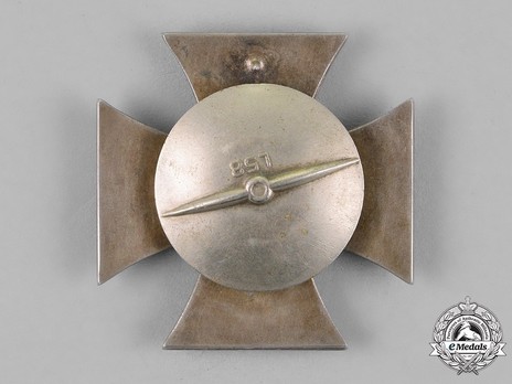 Iron Cross I Class, by R. Souval (L 58, screwback, magnetic) Reverse