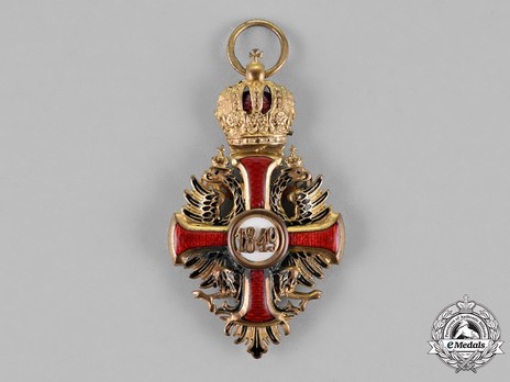 Order of Franz Joseph, Type II, Knight Cross Reverse