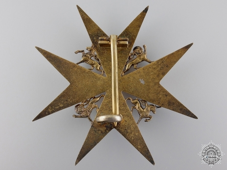 Knight/ Dame of Grace Breast Star (II Class) (with silver-gilt) Reverse