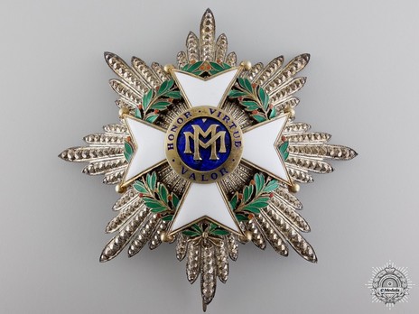 Order of Military Merit, II Class Breast Star (for Other Service) Obverse