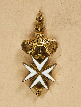 Order of the Golden Militia, Type I, Knight Cross  (-1746)