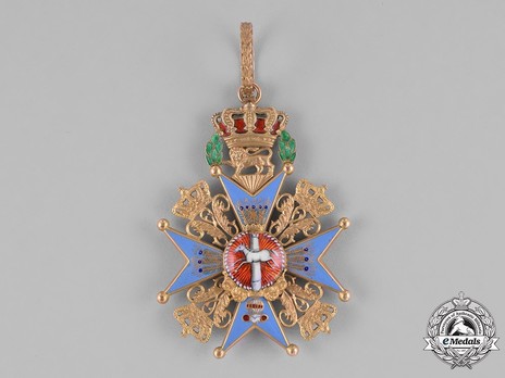 Dukely Order of Henry the Lion, Commander Cross (in gold) Obverse