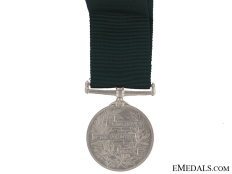 Silver Medal (for overseas recipients, with Queen Victoria effigy) Reverse
